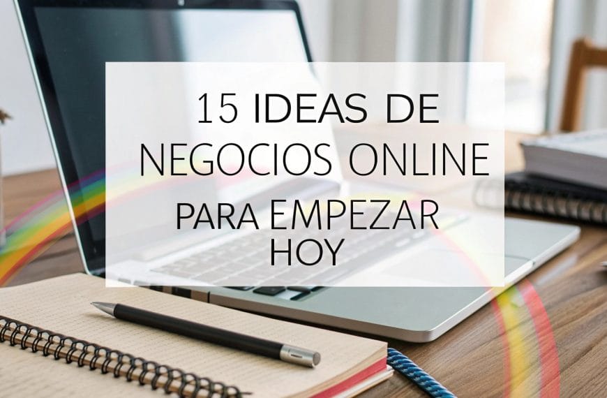 15 Ideas de Negocios Online para Empezar Hoy