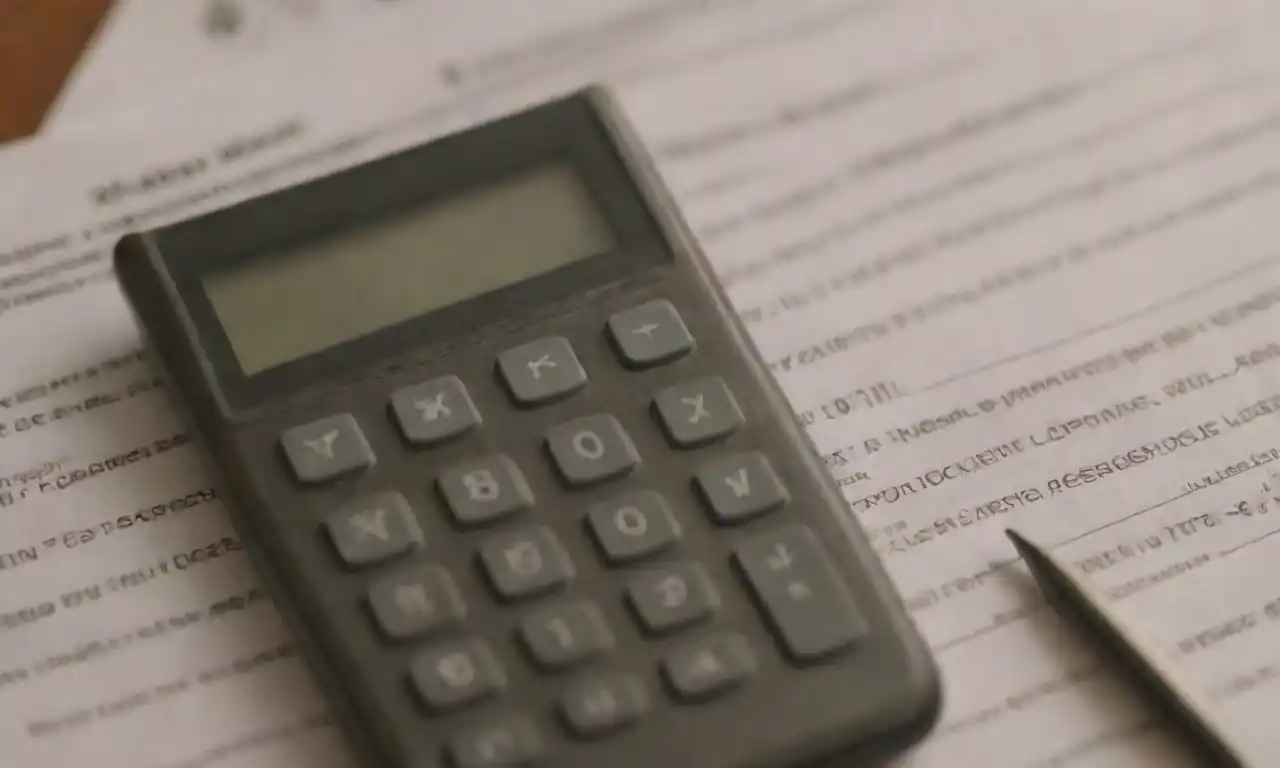 List of tax-exempt activities displayed with a list and a calculator.