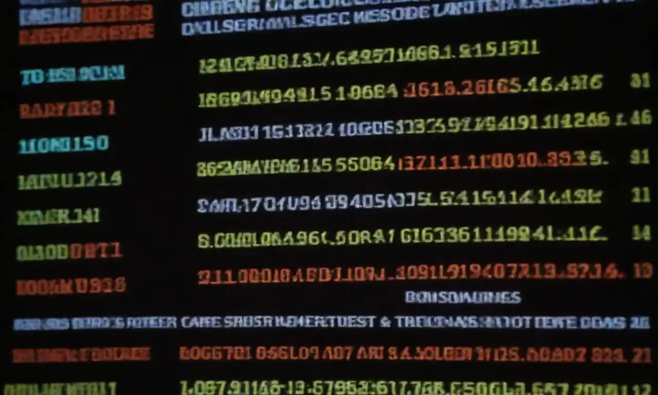 A digital screen displaying COF stock quotes