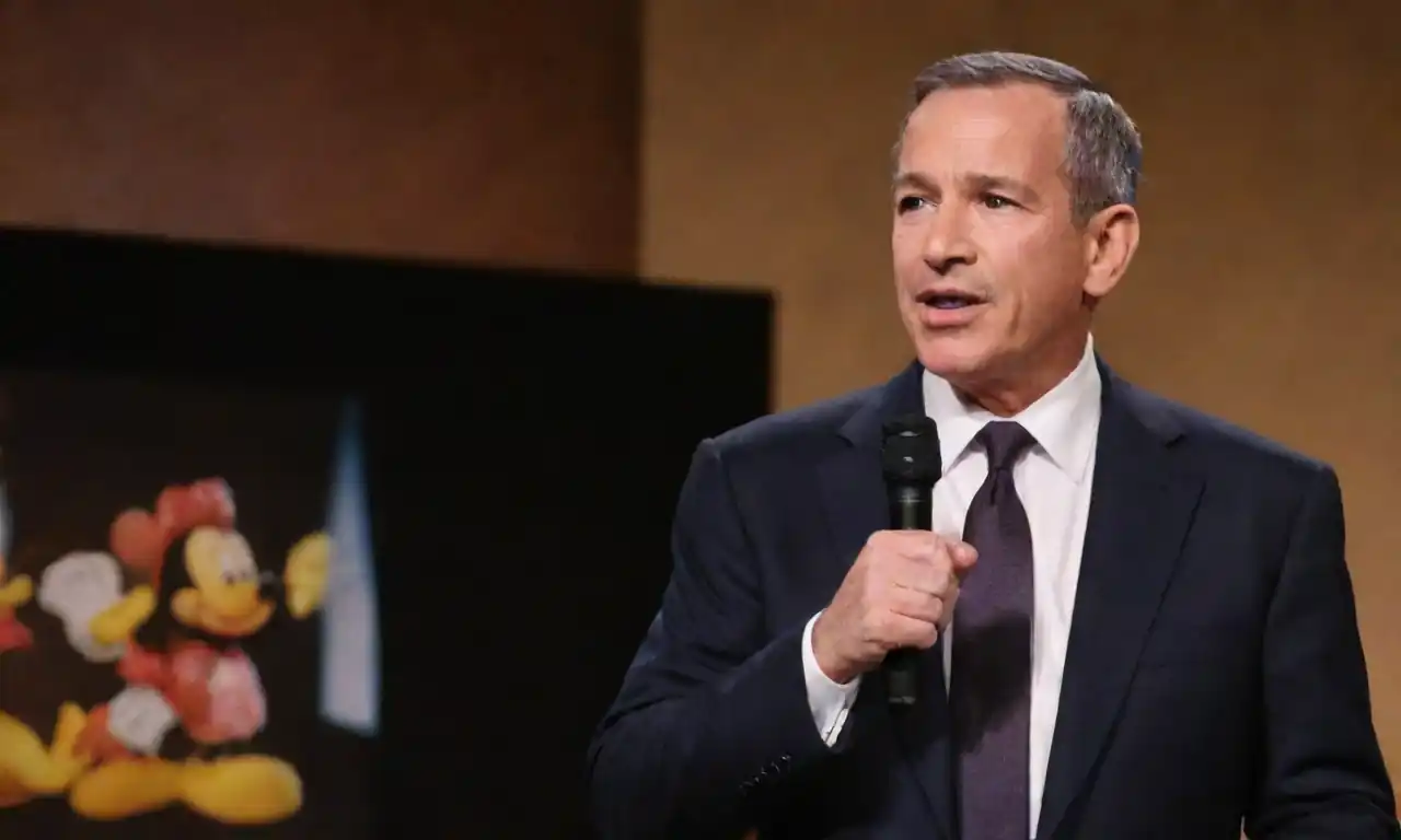 Bob Iger speaking at an event