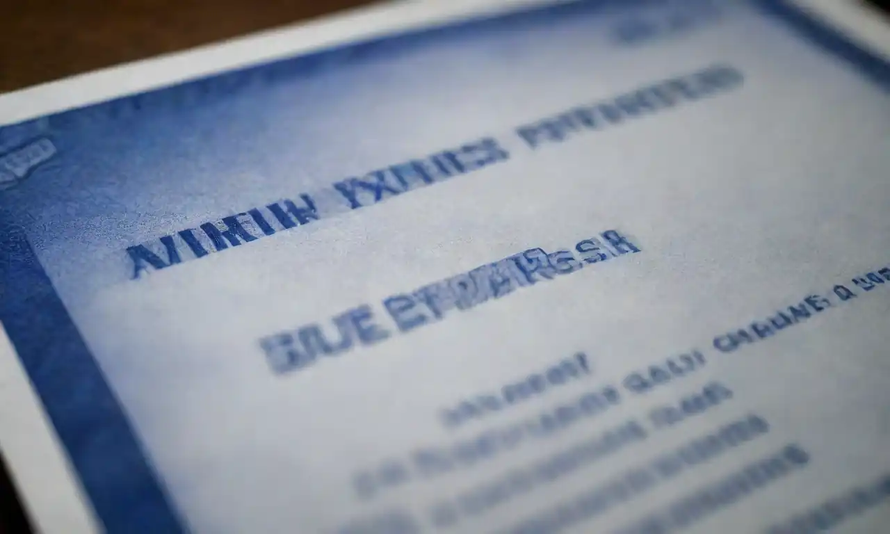 Close-up of the American Express Blue Cash Preferred card on a table with financial documents.