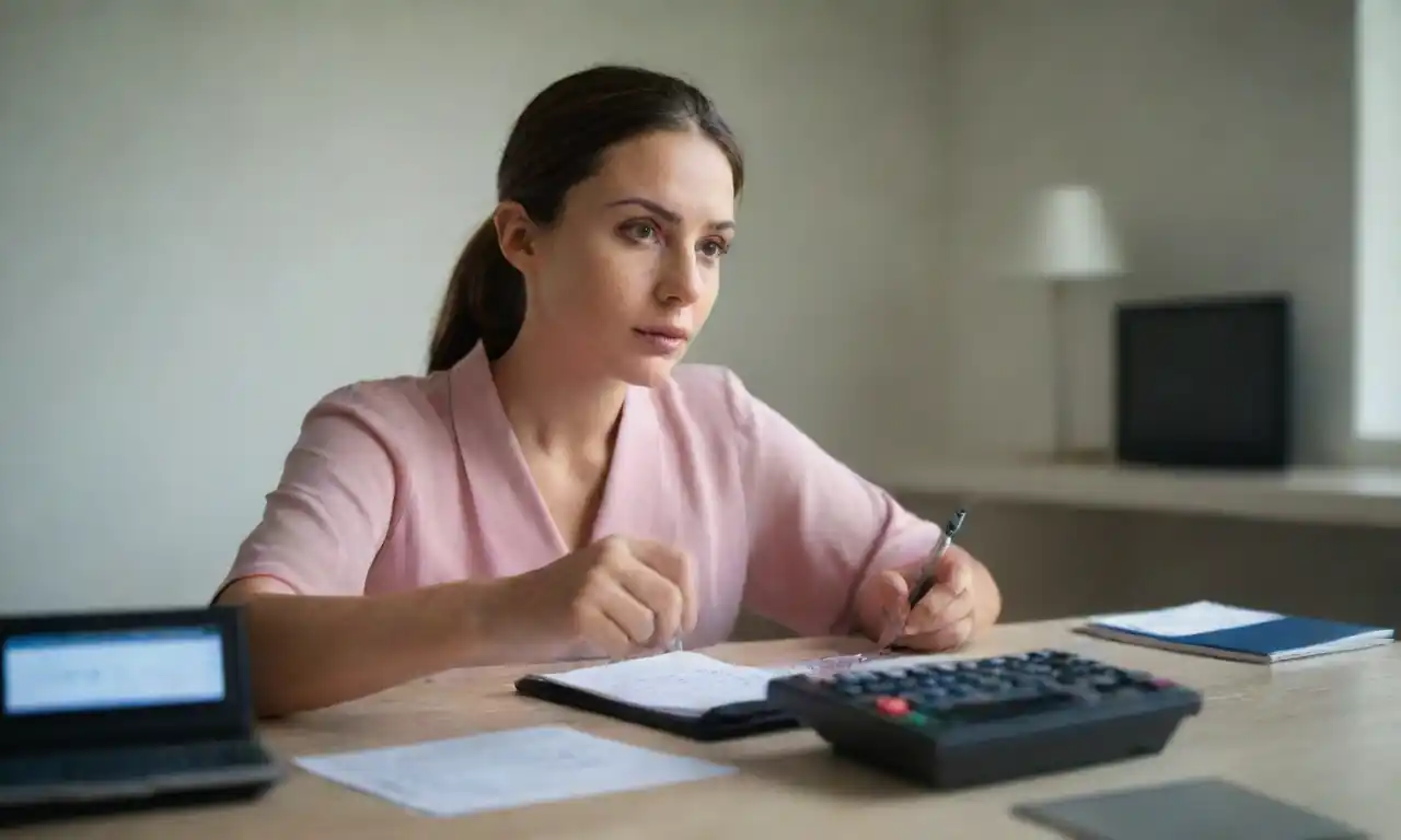 Vista de una persona completando el modelo 369 en un formulario digital