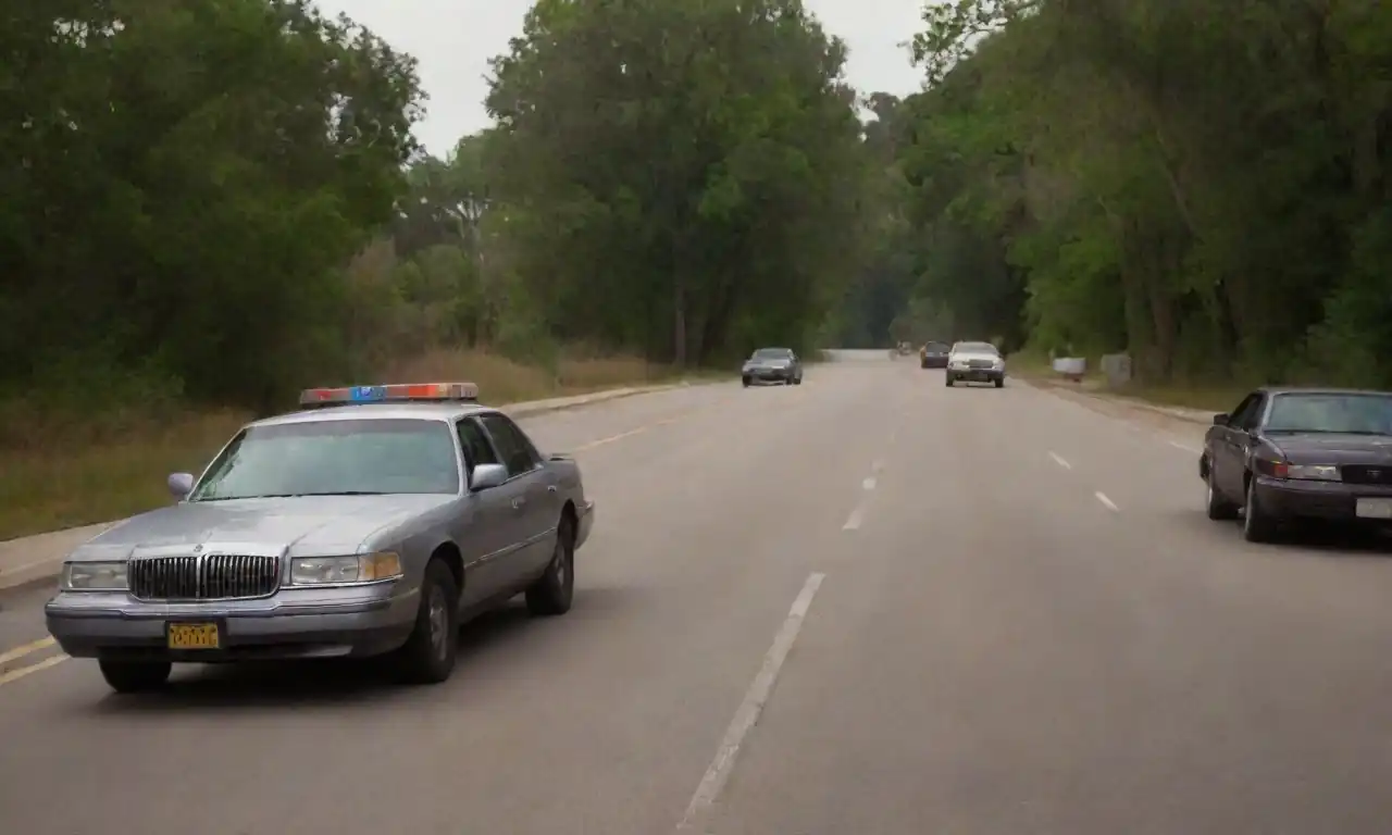 Un abogado revisando documentos legales mientras discute consejos sobre la seguridad vial en un entorno urbano de Mississippi.