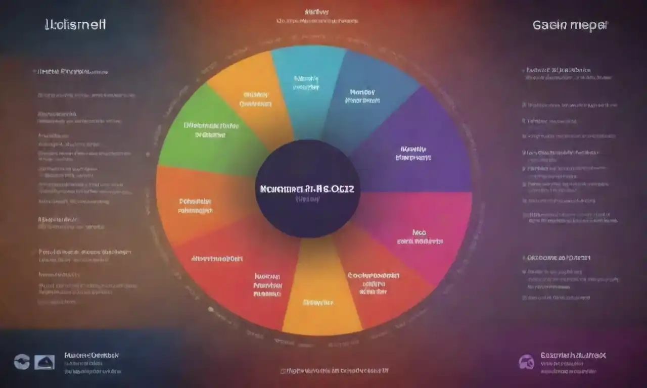 Infographic displaying various professional categories and groups for 2024.