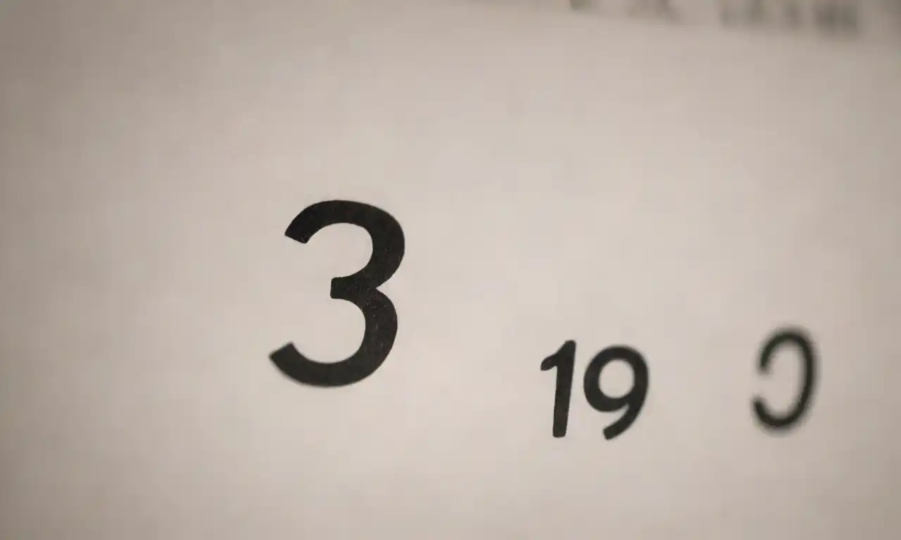 Visual of a calendar marked July 29