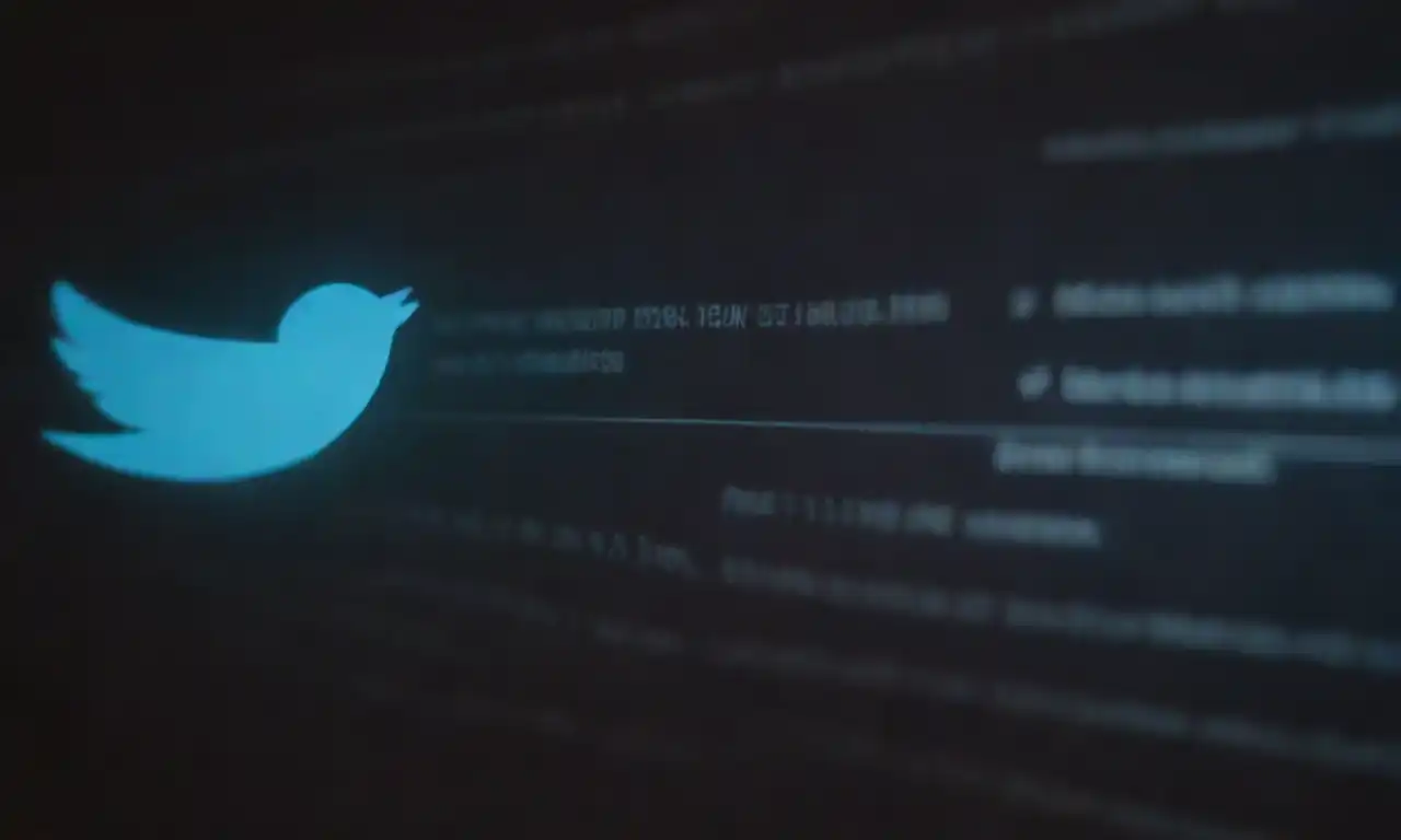 A visual representation of Twitters trending topics algorithm with graphs and interactions.