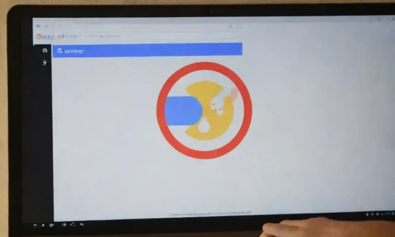 excerpt% A person manipulating search engine results on a computer screen