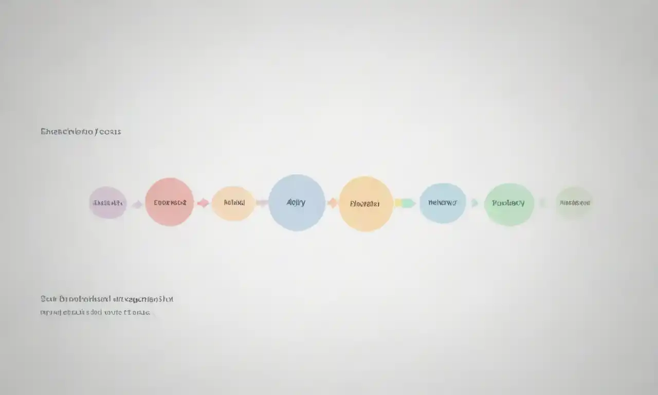 Diagram illustrating key traits of an exponential organization