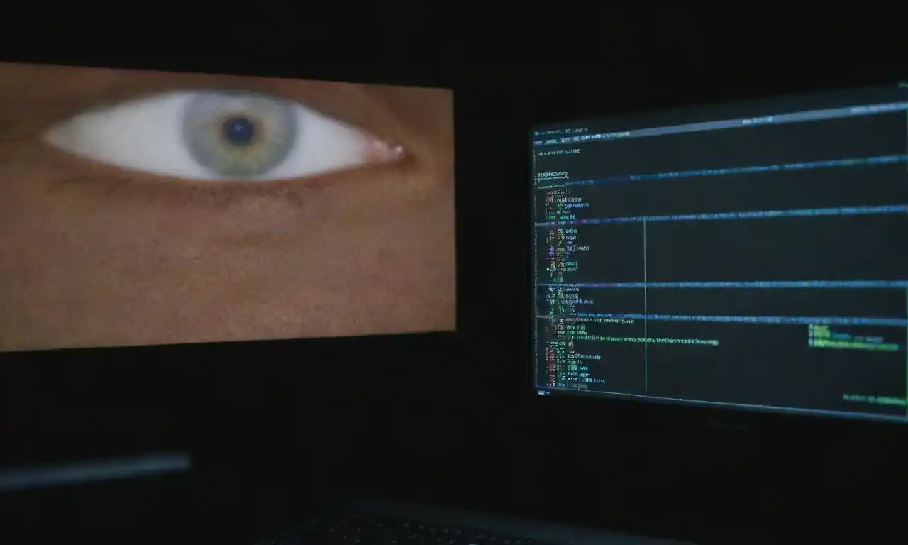 Una pantalla de ordenador mostrando software de edición de vídeo popular con clips y efectos.
