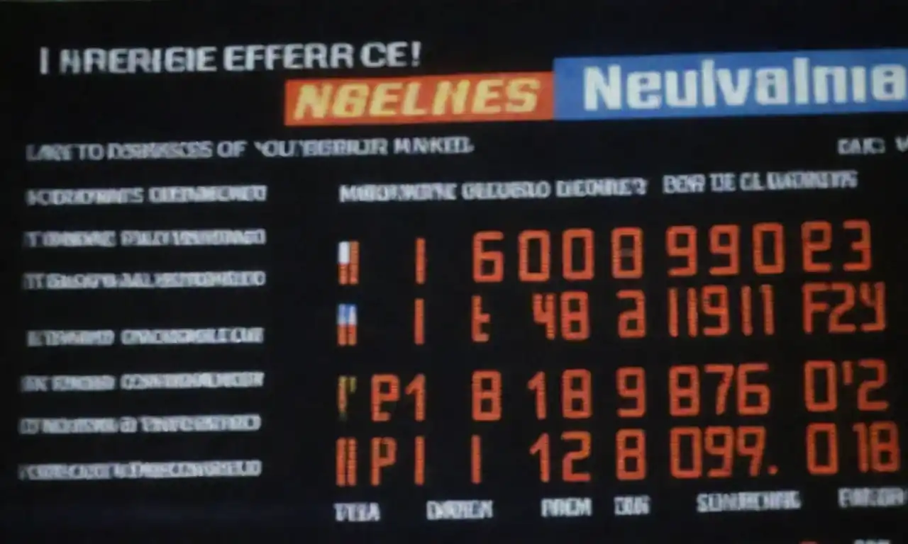 A stock market screen displaying DELLs latest stock price and news headlines.
