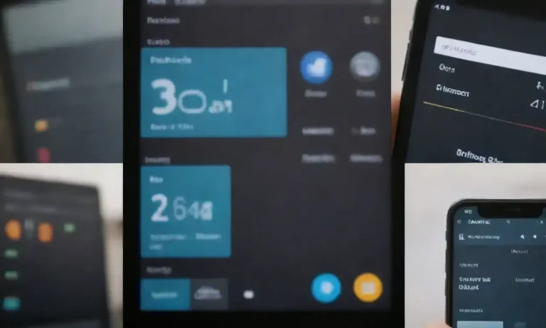 Collage of various scheduling app interfaces on digital devices.